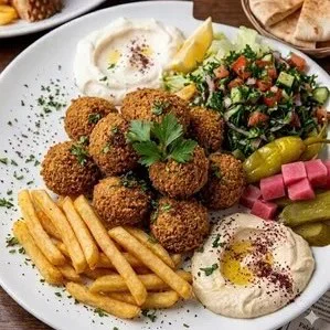 Falafel-Teller