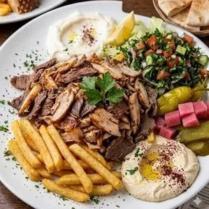 Hähnchen-Shawarma Arabi