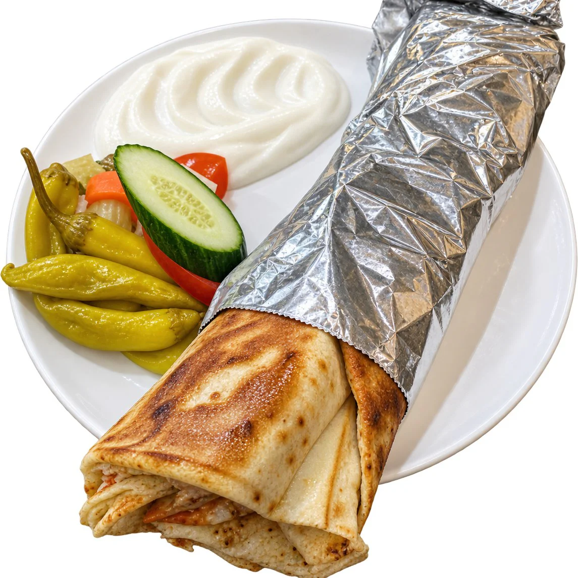Hähnchen-Shawarma Jumbo