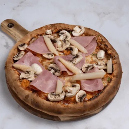 Pizza Schinken Spargel