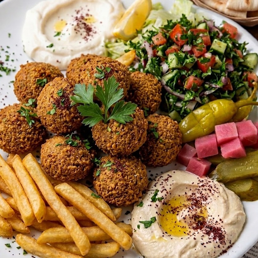 Falafel Teller
