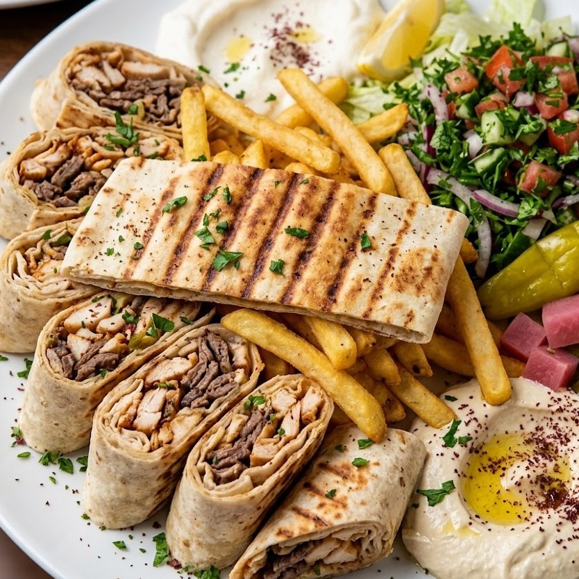 Shawarma Sandwich Teller